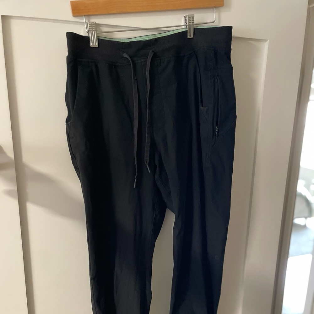 Birddogs black jogger with liner size large